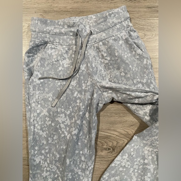 Lululemon Ready‎ to Rulu Jogger Crop Speckle Spritz Jacquard Rhino Grey Silver - Picture 5 of 8